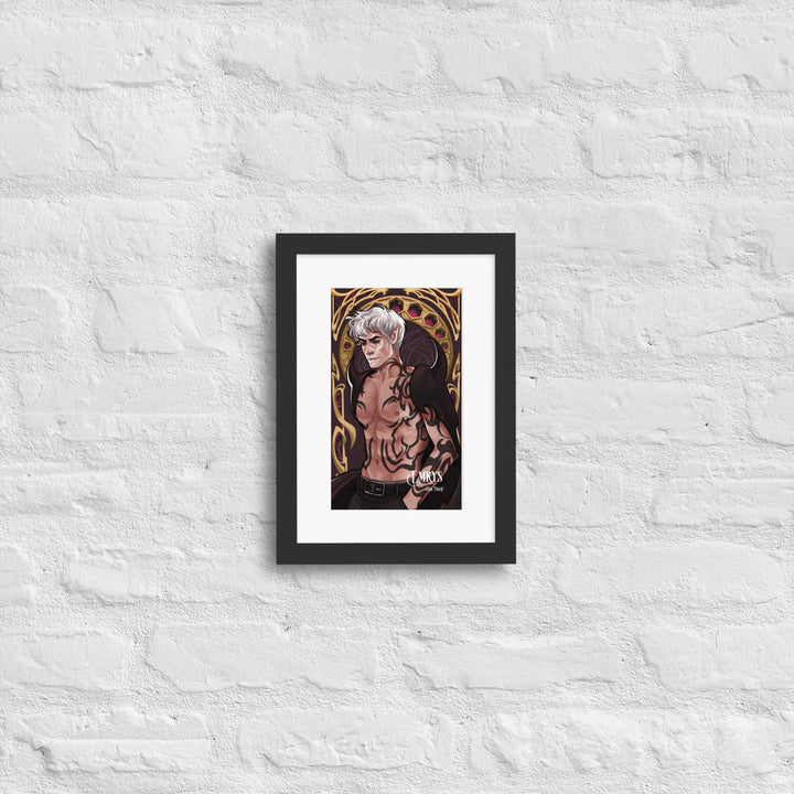 Print on Demand Art Black / 21×30 cm Emrys Framed Poster