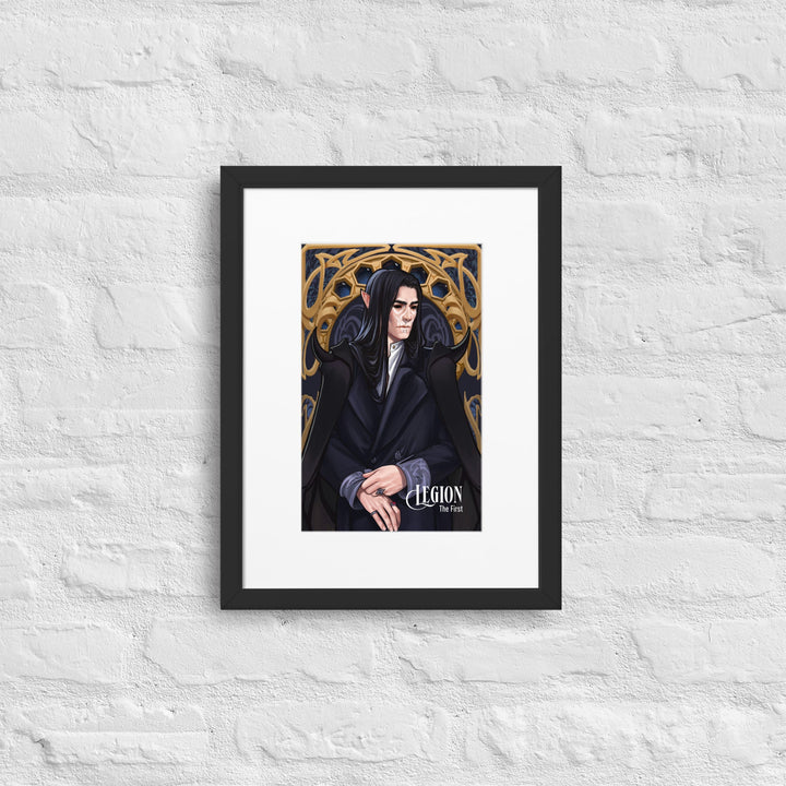 Print on Demand Art Black / 30×40 cm Legion Framed Poster