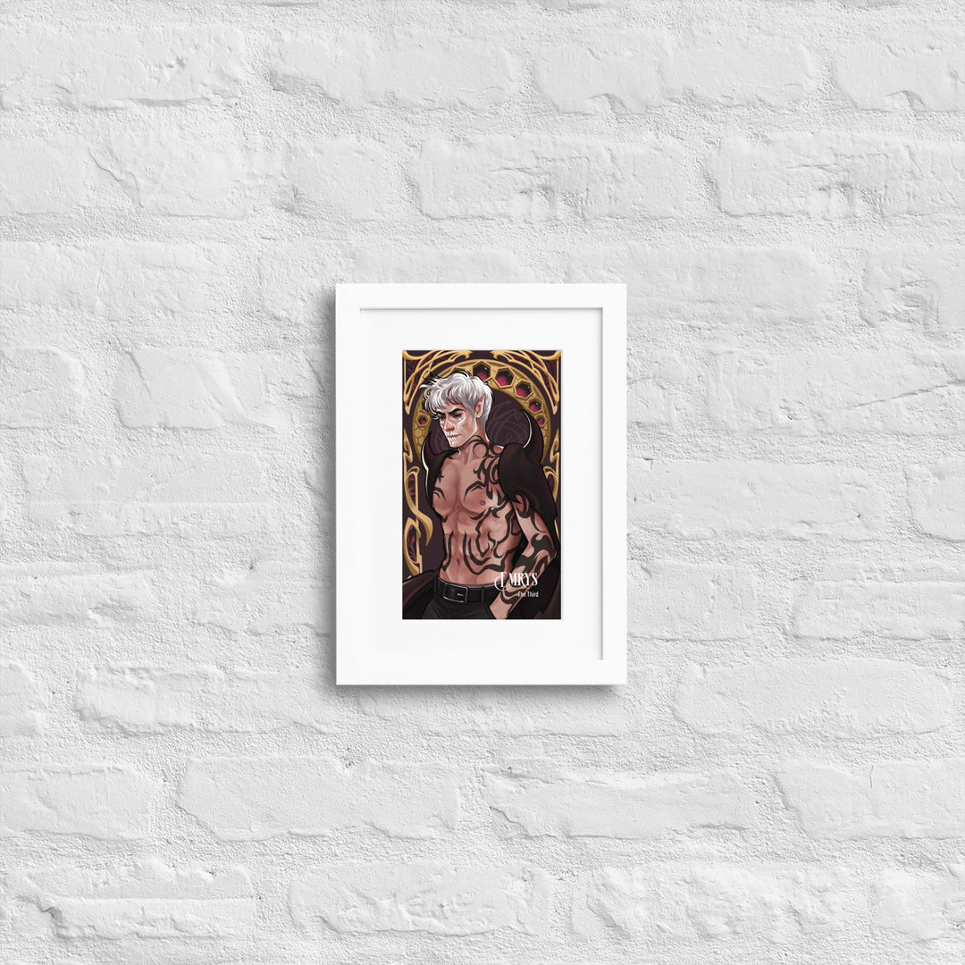 Print on Demand Art White / 21×30 cm Emrys Framed Poster