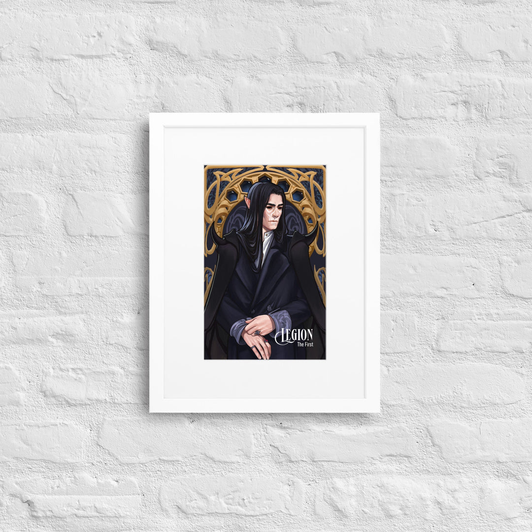 Print on Demand Art White / 30×40 cm Legion Framed Poster