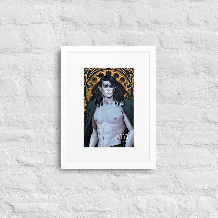 Print on Demand Art White / 30×40 cm Styx Framed Poster