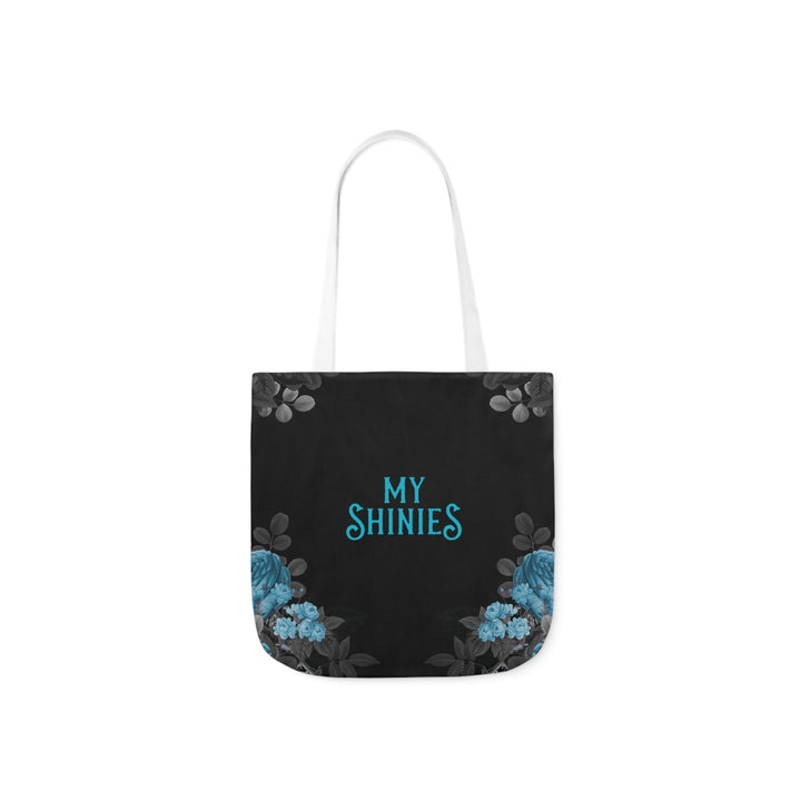 Print on Demand Bags 13" × 13'' / White "My Shinies" Team Crow Canvas Tote Bag