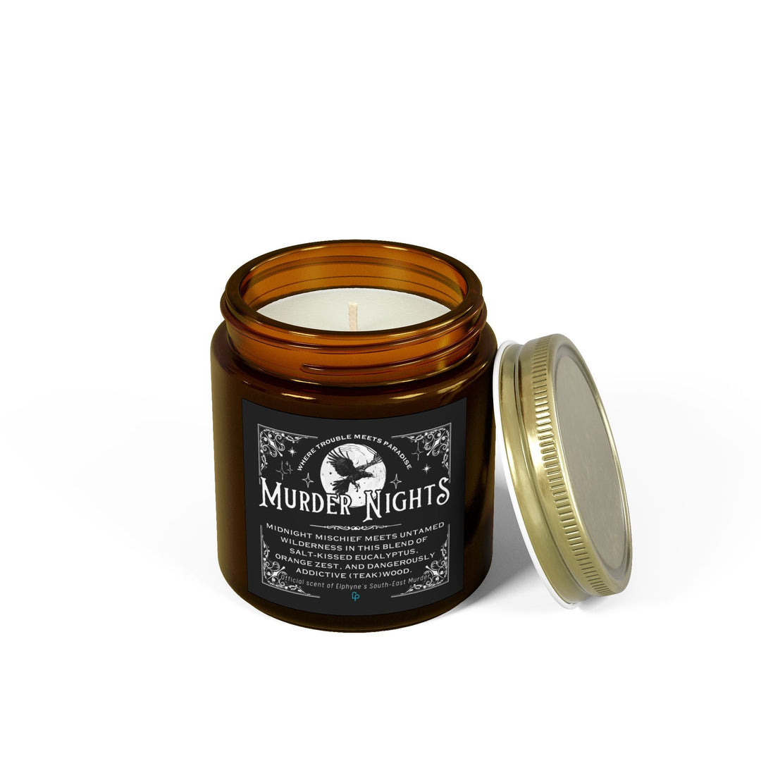 Print on Demand Candles "MURDER NIGHTS" Candle | Official scent of Elphyne’s South-East Murder