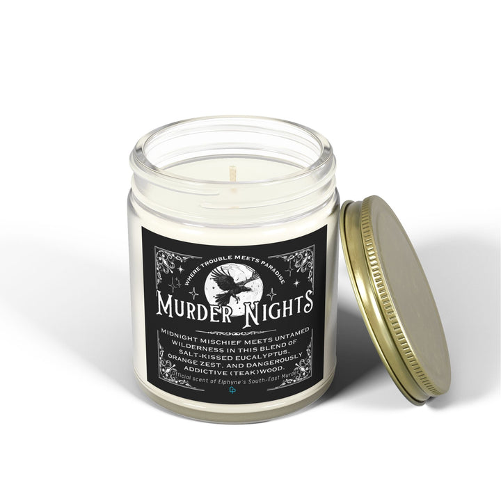 Print on Demand Candles "MURDER NIGHTS" Candle | Official scent of Elphyne’s South-East Murder