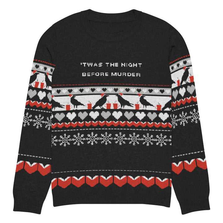 Print on Demand Festive 2XS "Twas The Night Before Murder" Fair Isle Sweater