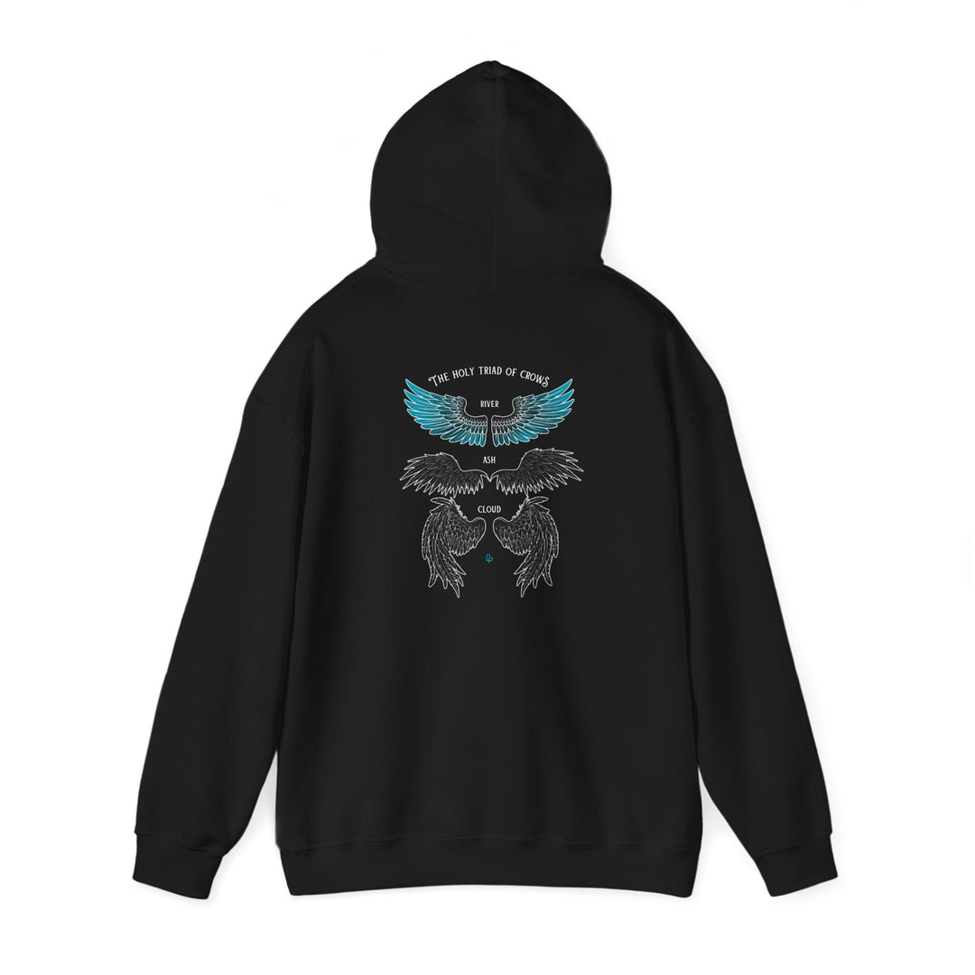 Print on Demand Hoodie "My Murder Boys" Holy Crow Triad Unisex Hooded Sweatshirt