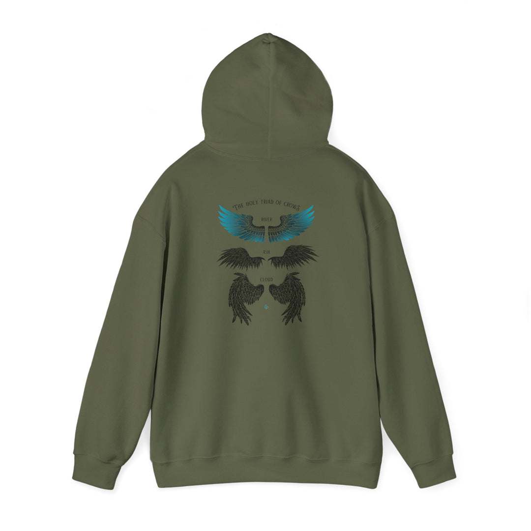 Print on Demand Hoodie "My Murder Boys" Holy Crow Triad Unisex Hooded Sweatshirt