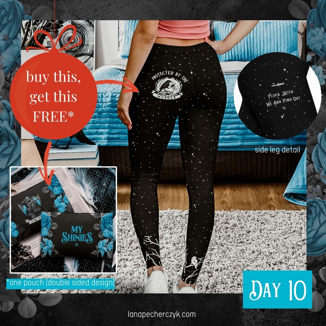 Print on Demand Leggings "Protected by the Murder" Leggings Spandex Leggings