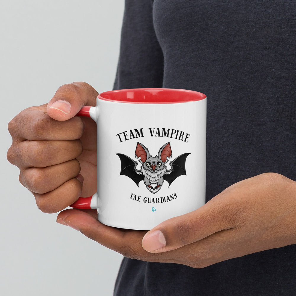 Print on Demand Swag Red - VAMPIRE Cute Team Logo Fae Guardians Mug with Color Inside