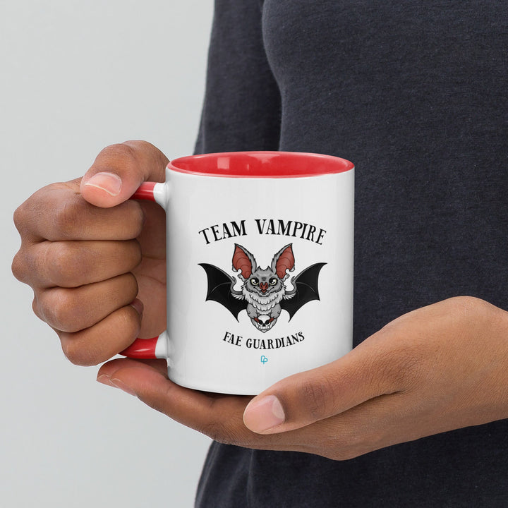 Print on Demand Swag Red - VAMPIRE Cute Team Logo Fae Guardians Mug with Color Inside