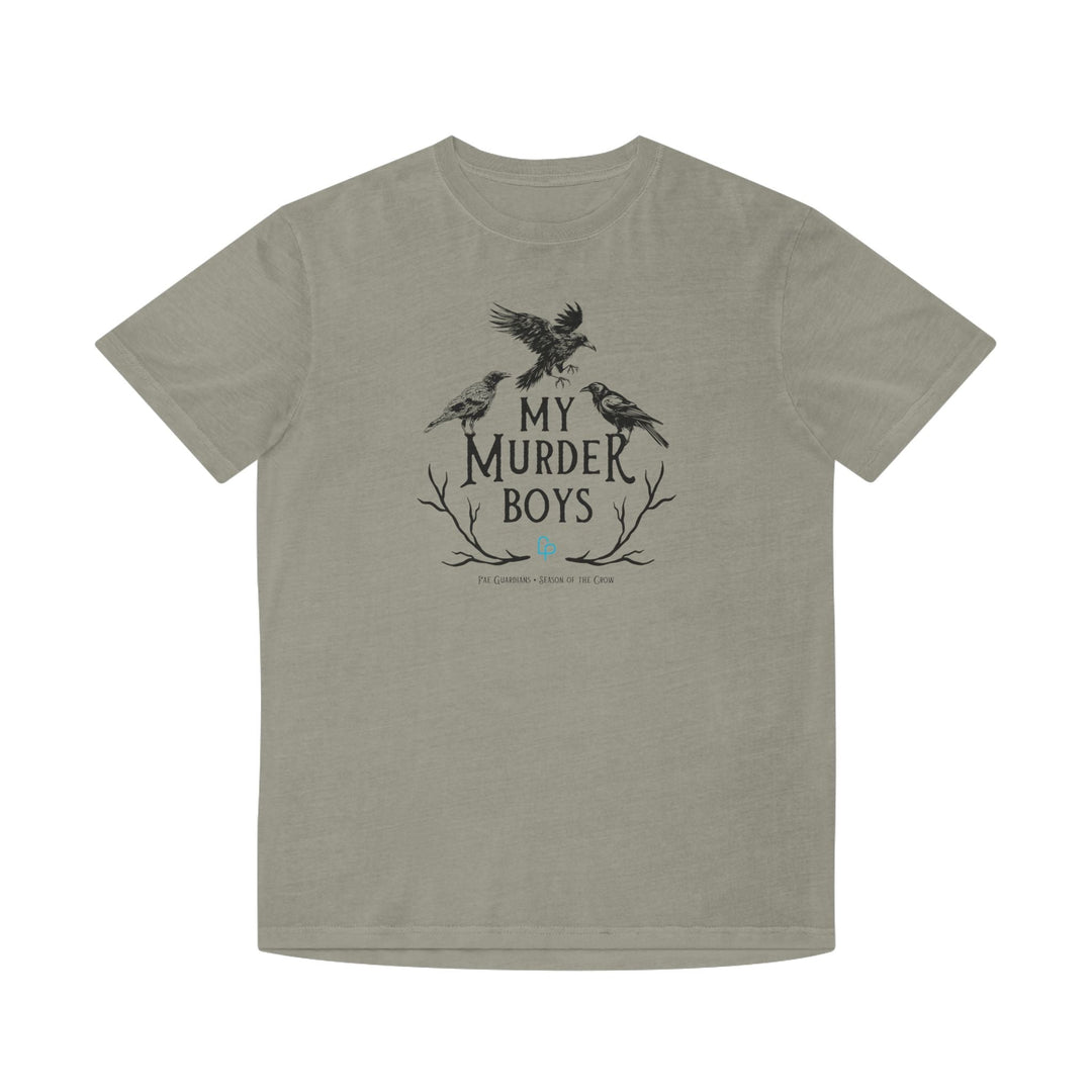 Print on Demand T-Shirt Faded Dust / S "My Murder Boys" Holy Crow Triad Unisex Faded T-shirt