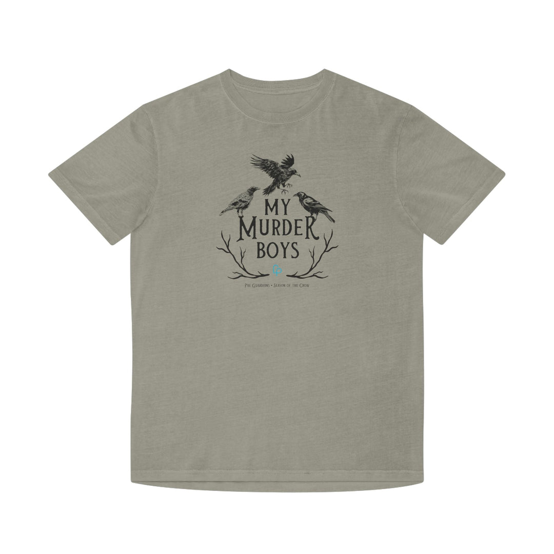 Print on Demand T-Shirt Faded Dust / S "My Murder Boys" Holy Crow Triad Unisex Faded T-shirt