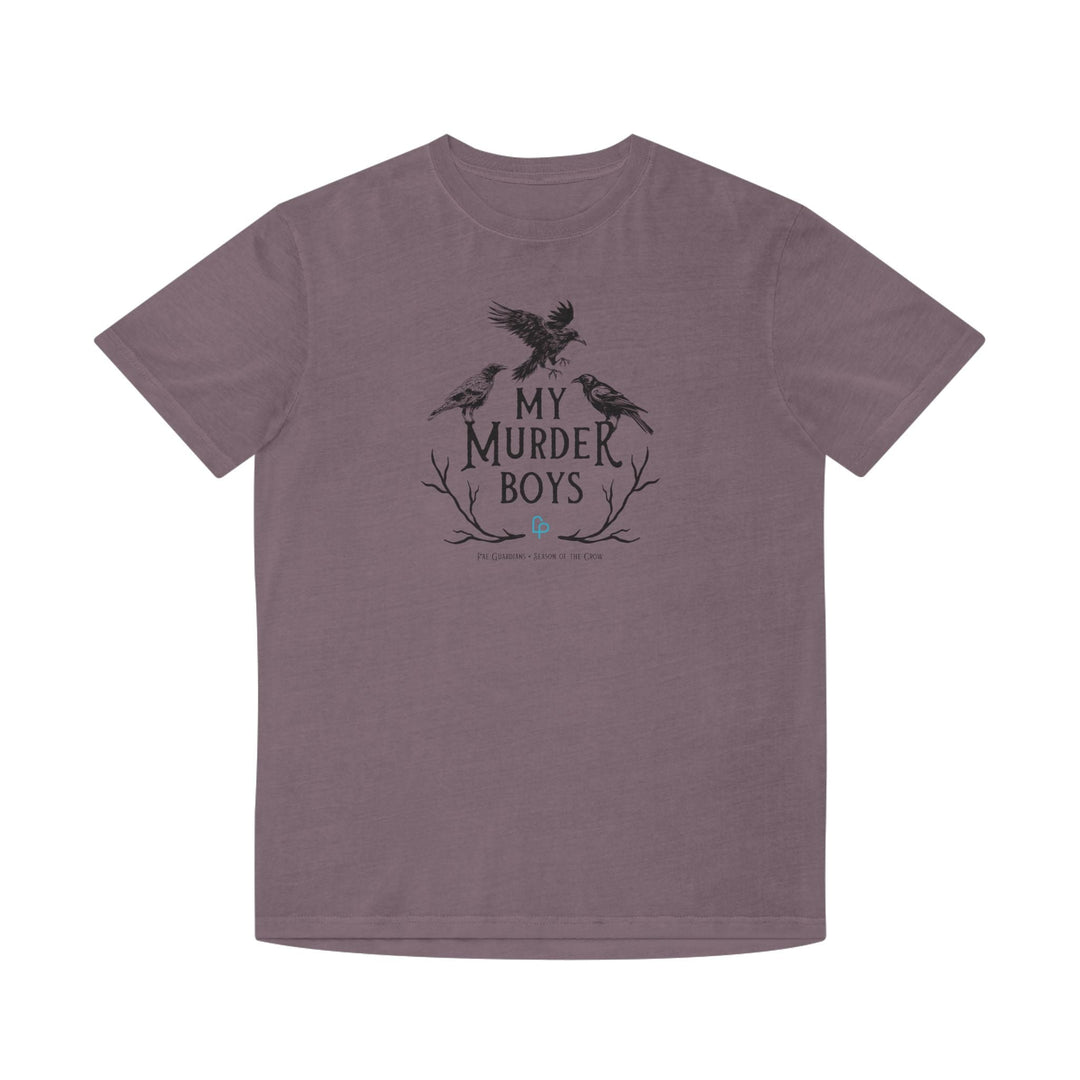 Print on Demand T-Shirt Faded Mauve / S "My Murder Boys" Holy Crow Triad Unisex Faded T-shirt