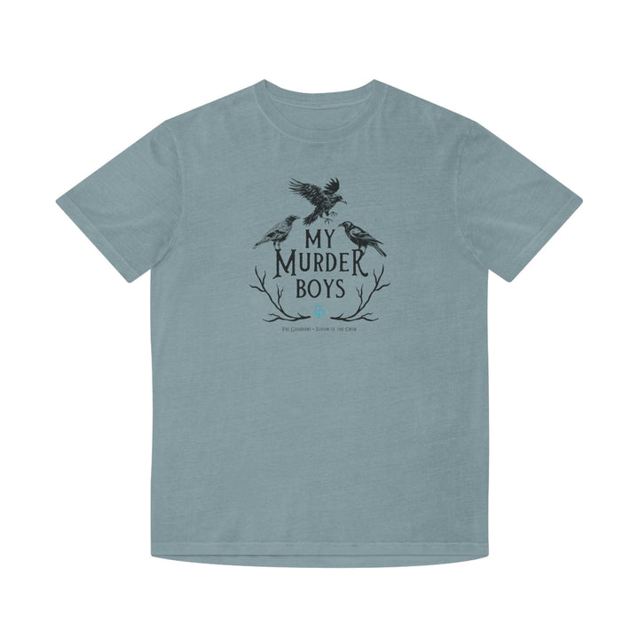 Print on Demand T-Shirt Faded Slate / S "My Murder Boys" Holy Crow Triad Unisex Faded T-shirt