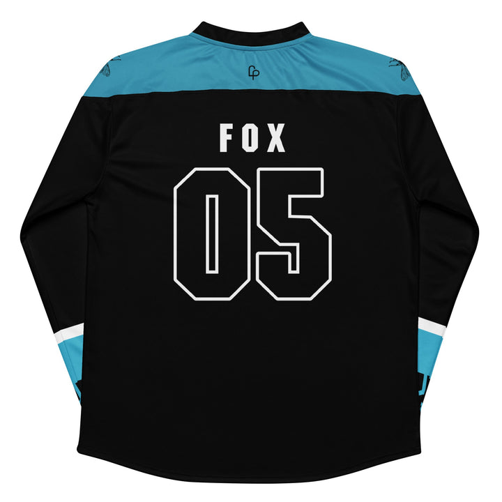 Print on Demand T-Shirt Fox - 05 / 2XS Fae Devils "Who's Your Baddy?" Hockey Fan Jersey