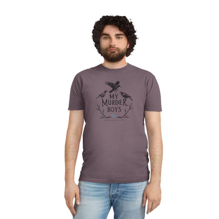 Print on Demand T-Shirt "My Murder Boys" Holy Crow Triad Unisex Faded T-shirt