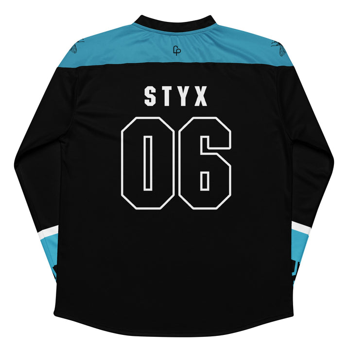 Print on Demand T-Shirt Styx - 06 / 2XS Fae Devils "Who's Your Baddy?" Hockey Fan Jersey