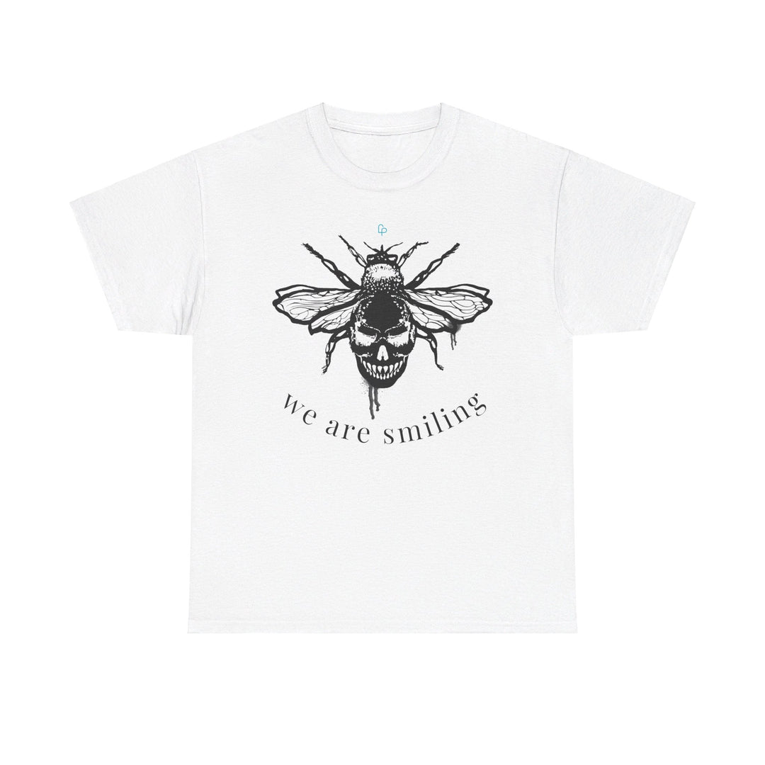 Print on Demand T-Shirt "We Are Smiling" Fae Devils Unisex Heavy Cotton Tee