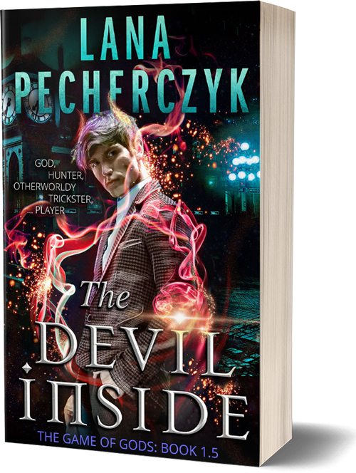 Lana Pecherczyk Romance Author Paperback Signed Paperback The Devil Inside