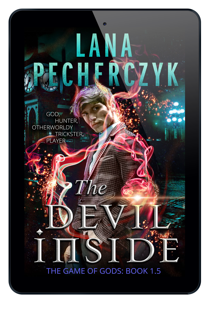 Lana Pecherczyk Romance Author Paperback Signed Paperback The Devil Inside