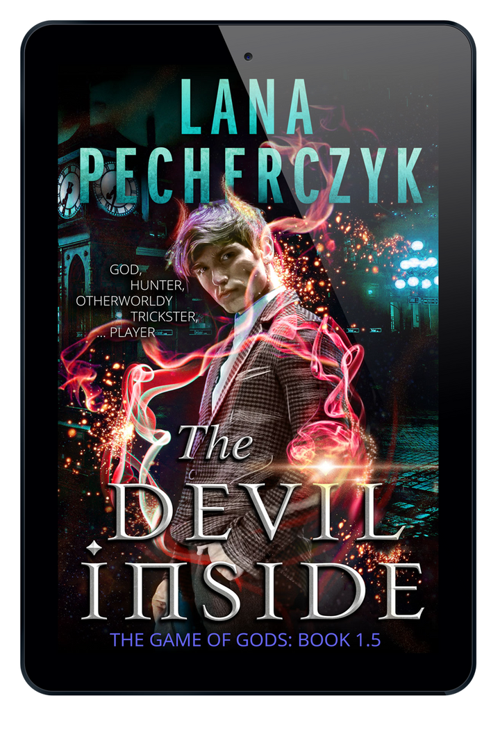 Lana Pecherczyk Romance Author Paperback Signed Paperback The Devil Inside