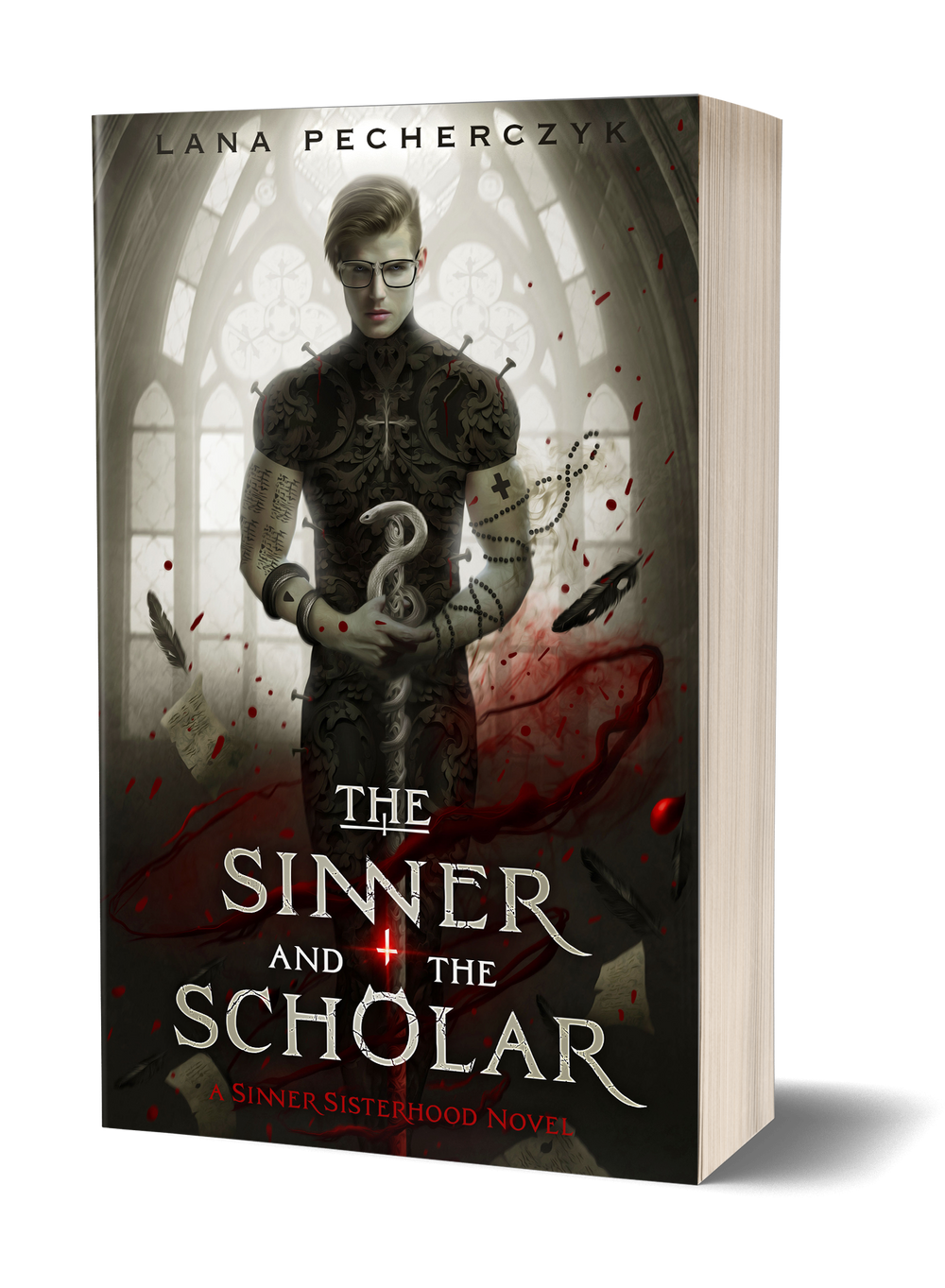 Lana Pecherczyk Romance Author Paperback The Sinner and the Scholar