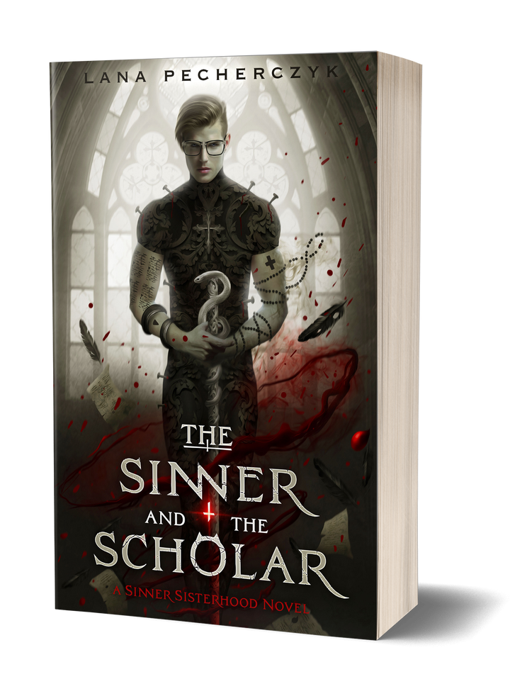 Lana Pecherczyk Romance Author Paperback The Sinner and the Scholar