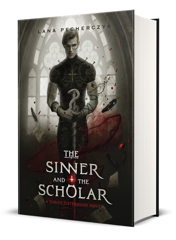 Lana Pecherczyk Romance Author Paperback The Sinner and the Scholar