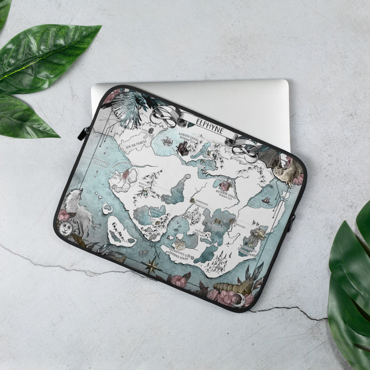 Print on Demand Computer Covers & Skins 13″ Fae Guardians Map Laptop Sleeve