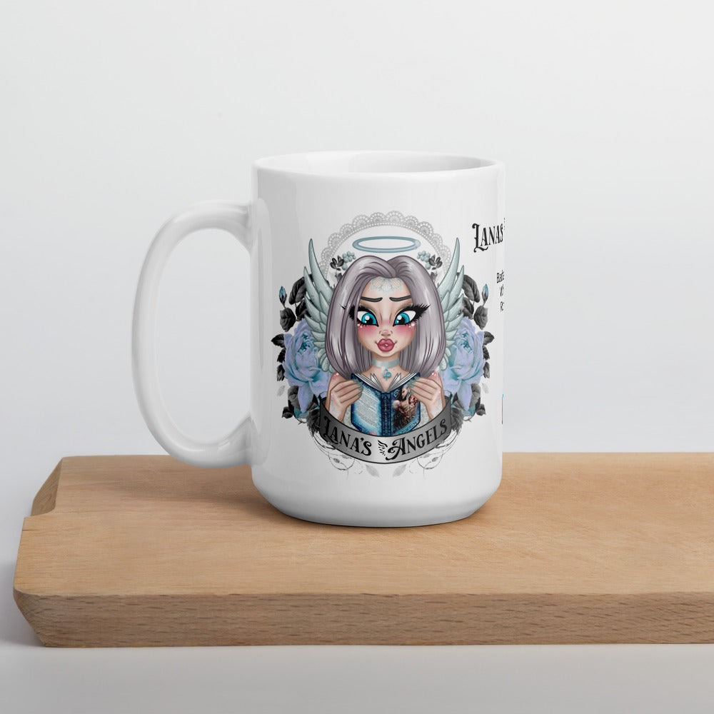 Print on Demand Mugs Lana's Angels - Badass Ladies Who Read Romance Mug