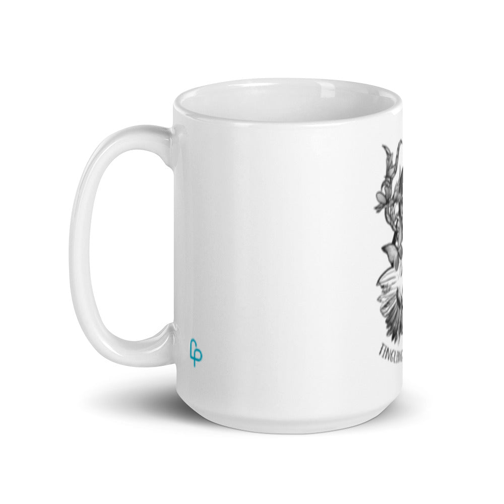 Print on Demand Mugs Tingling like a Tinger Fae Guardians White glossy mug