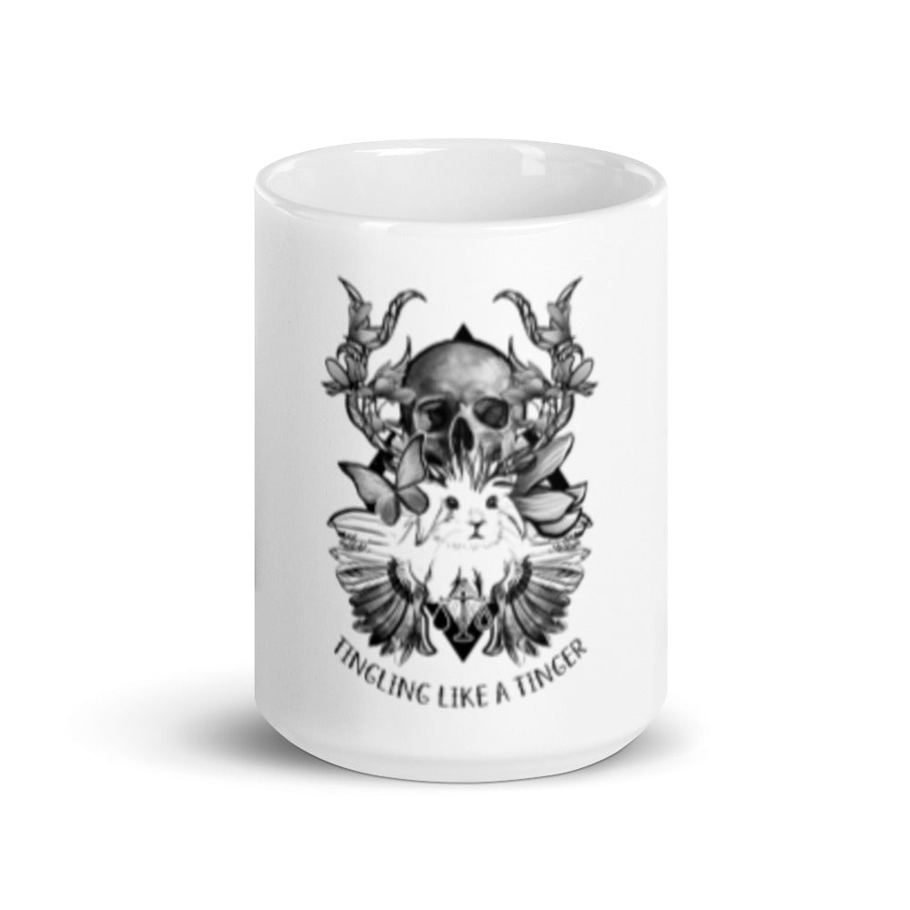 Print on Demand Mugs Tingling like a Tinger Fae Guardians White glossy mug