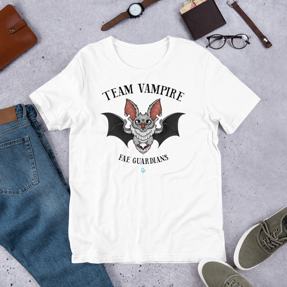 Print on Demand Shirts & Tops XS Team Vampire Fae Guardians Unisex t-shirt