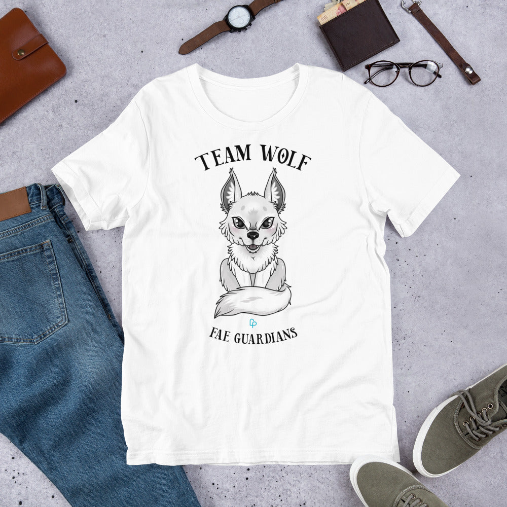 Print on Demand Shirts & Tops XS Team Wolf Fae Guardians Unisex t-shirt